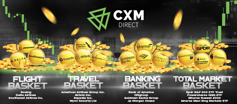 เทรดหุ้นชั้นนำทั่วโลกกับ CXM Direct