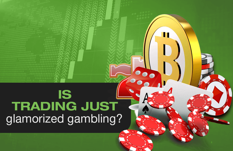 ¿Es el trading una forma glamurizada de apostar?