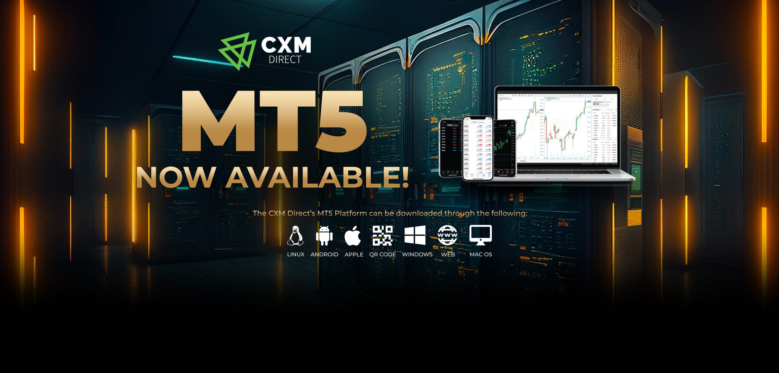 CXM Direct ปฏิวัติประสบการณ์การเทรดด้วยการเปิดตัวแพลตฟอร์ม MT5