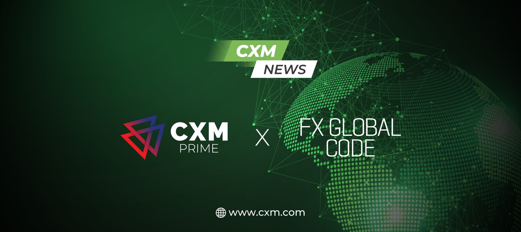 CXM Prime solidifica a liderança do setor com firme compromisso com o estimado FX Global Code