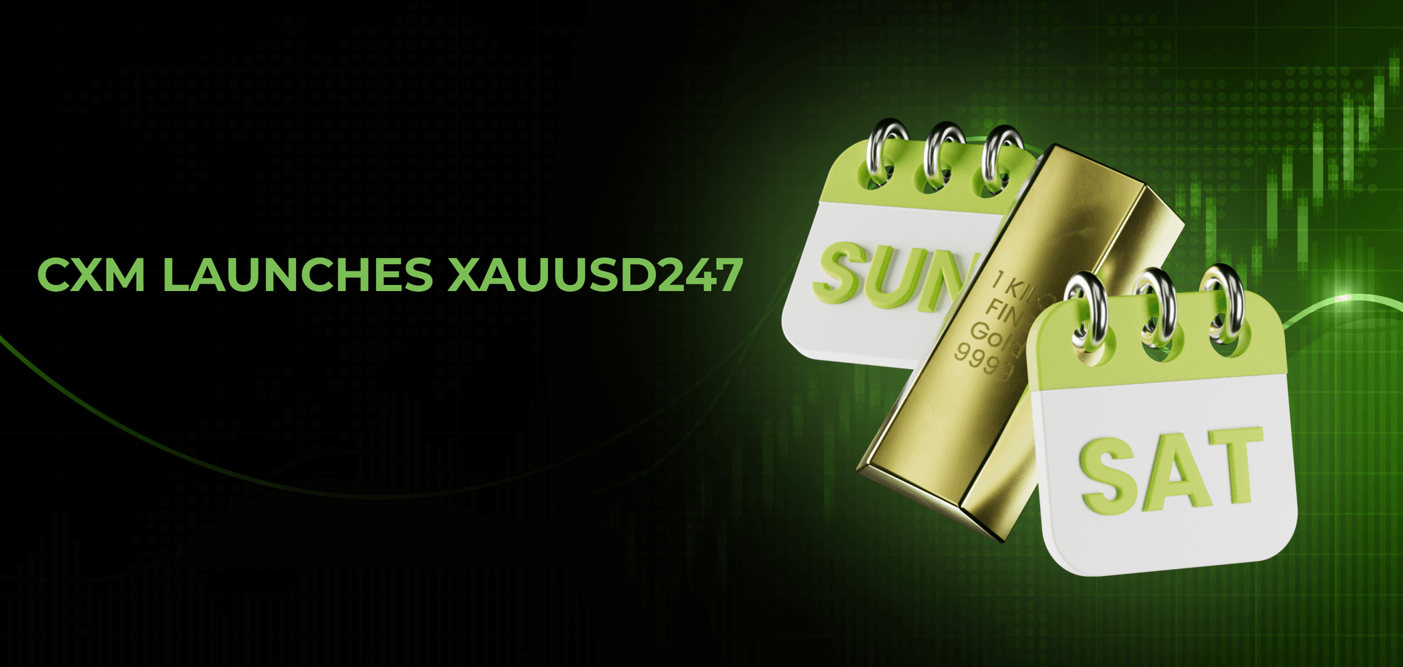 CXM Lança o XAUUSD247: Negociação de Ouro 24/7